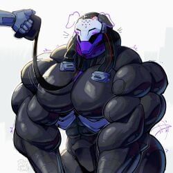 ramattra, ramattra_(overwatch), blizzard_entertainment, its_coldpizzart, angry