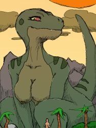 vastatosaurus_rex, king_kong_(2005), anthro, big_breasts, breasts