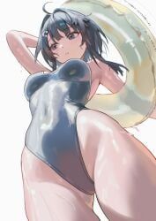 la_pluma_(arknights), arknights, uof, 1girl, arm_up