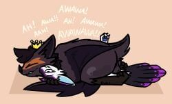 avali, anthro, avian, balls, bat