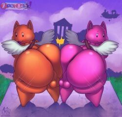 nitrome, twin_shot, iloveborgar, angel, anthro