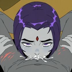 raven_(dc), teen_titans, angry, bust, crying