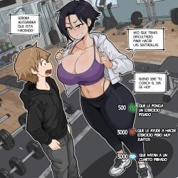 alessandra_(comicomryu), toretto_(comicomryu), comicomryu, ryumxr, big_breasts