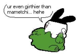 kuchipatchi, mimitchi, tamagotchi, meatcanister, >_<