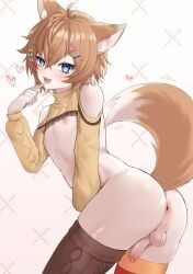 pankyvt, tiningot196, 1boy, 1femboy, animal_humanoid