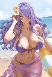 camilla_(fire_emblem), fire_emblem, yiiande, 1girls, adult