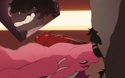 ajax_(sharkajax), cera_(ceraferis), brolaren, 2_penises, anthro