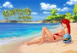 carolina, red_vs_blue, ivanwind, beach, bikini