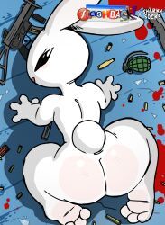 snowball_(bunnykill), bunnykill, sharkysocks, 1boy, anthro