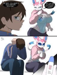 eeveelution, generation_6_pokemon, pokemon_(species), sylveon, nintendo