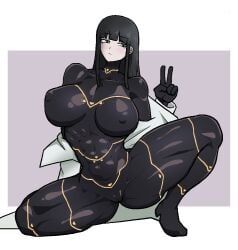cesara_(limbus_company), limbus_company, project_moon, muscularice, abs