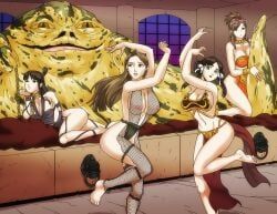 ayasato_chihiro, ayasato_mayoi, ema_skye, greeata_jendowanian_(cosplay), houzuki_akane