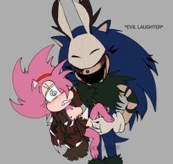 amy_rose, classic_amy_rose, kolossos, outcome_memories, sonic.exe_(series)
