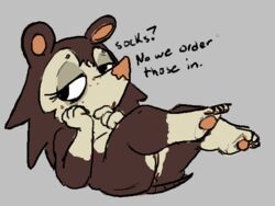 sable_able, animal_crossing, nintendo, cooltime-fooltime, 4_toes