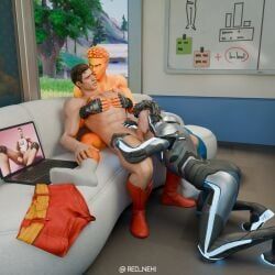 afterburn_(fortnite), clark_kent, david_corenswet, nick_eh_30, superman