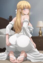 yuri_(fuguushoku_kanteishi_ga_jitsu_wa_saikyou_datta), fuguushoku_kanteishi_ga_jitsu_wa_saikyou_datta, survebeak46, ass, ass_grab