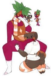 caramel_drizzle_cosmo, cosmo_(dandy's_world), salted_caramel_sprout, sprout_(dandy's_world), dandy's_world