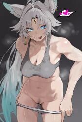feixiao_(honkai:_star_rail), honkai:_star_rail, honkai_(series), 1girl, :p
