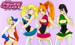 blossom_(powerpuff_girls), bubbles_(powerpuff_girls), buttercup_(powerpuff_girls), kara_zor-el, karen_starr