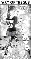 sharon_(grs-), talia_(grs-), original, subway_(company), system_of_a_down
