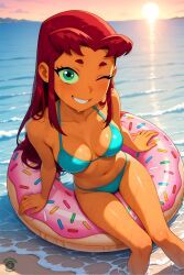 starfire_(teen_titans), cartoon_network, deviantart, teen_titans, warner_bros._animation