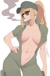 samus_aran, metroid, zelc-face, 1girls, adult