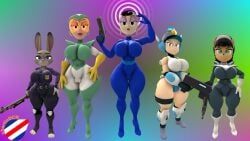 agent_honeydew, dexter's_mom, go_dexter_mom_go, judy_hopps, kitty_katswell