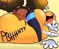 ally_(daisykitty96), melody_(daisykitty96), daisykitty96, 2girls, afro_puffs