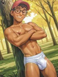 nino_lahiffe, miraculous_ladybug, smelycheese, 1male, bare_chest