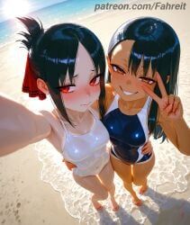 hayase_nagatoro, shinomiya_kaguya, kaguya-sama_wa_kokurasetai_~tensai-tachi_no_renai_zunousen~, patreon, please_don't_bully_me,_nagatoro