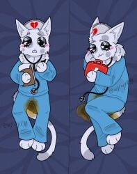 head_nurse_(animal_hospital), animal_hospital, wywyrm, body_pillow, cat