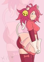 mad_mew_mew, pink_(deltarune), deltarune, undertale_(series), 1girls