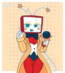 show-time_vee, vee_(dandy's_world), dandy's_world, dandys_world, bowtie