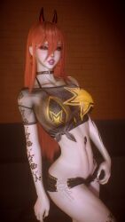 power_(chainsaw_man), chainsaw_man, virtamate, crashbanditkut, 1girl
