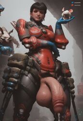 leticia_garcia, trinity_(warframe), warframe, warframe_1999, balls