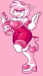 amy_rose, amy_the_bat, rouge_the_bat_(cosplay), sega, sonic_(series)