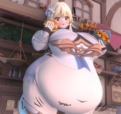 lumine_(genshin_impact), traveler_(genshin_impact), genshin_impact, hoyoverse, mihoyo