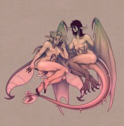 original_character, mythology, shon2, animal_genitalia_on_humanoid, ass