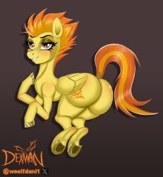 spitfire_(mlp), mlp, my_little_pony, 1animal, feral