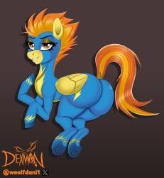 spitfire_(mlp), mlp, my_little_pony, 1animal, feral