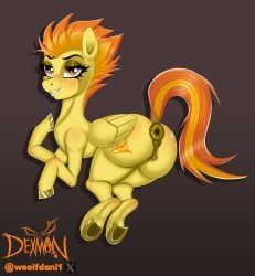 spitfire_(mlp), mlp, my_little_pony, 1animal, feral