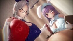 eirin_yagokoro, lunarian, reisen_udongein_inaba, touhou, taka84