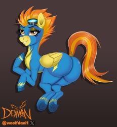 spitfire_(mlp), mlp, my_little_pony, 1animal, feral