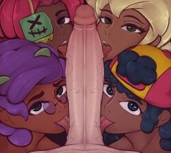 juju_(brawl_stars), mandy_(brawl_stars), meg_(brawl_stars), oc, rosa_(brawl_stars)