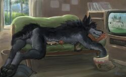 shikoku_ken, kodacine, anthro, backsack, balls
