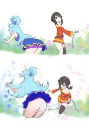 aqua_(konosuba), megumin, kadokawa_shoten, kono_subarashii_sekai_ni_shukufuku_wo!, wit_studio