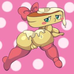 hotcake_(youkai_watch), hottokeeki_(youkai_watch), petty-cake, level-5, yo-kai_watch