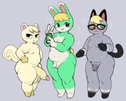 marshal_(animal_crossing), raymond_(animal_crossing), sasha_(animal_crossing), animal_crossing, nintendo