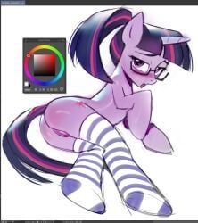 sci-twi, twilight_sparkle, clip_studio_paint, my_little_pony, my_little_pony:_friendship_is_magic