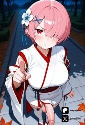 ram_(re:zero), re:zero, re:zero_kara_hajimeru_isekai_seikatsu, nickythecreator, 1futa